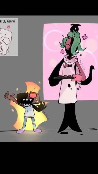 ai character: Sprout twisted?... background