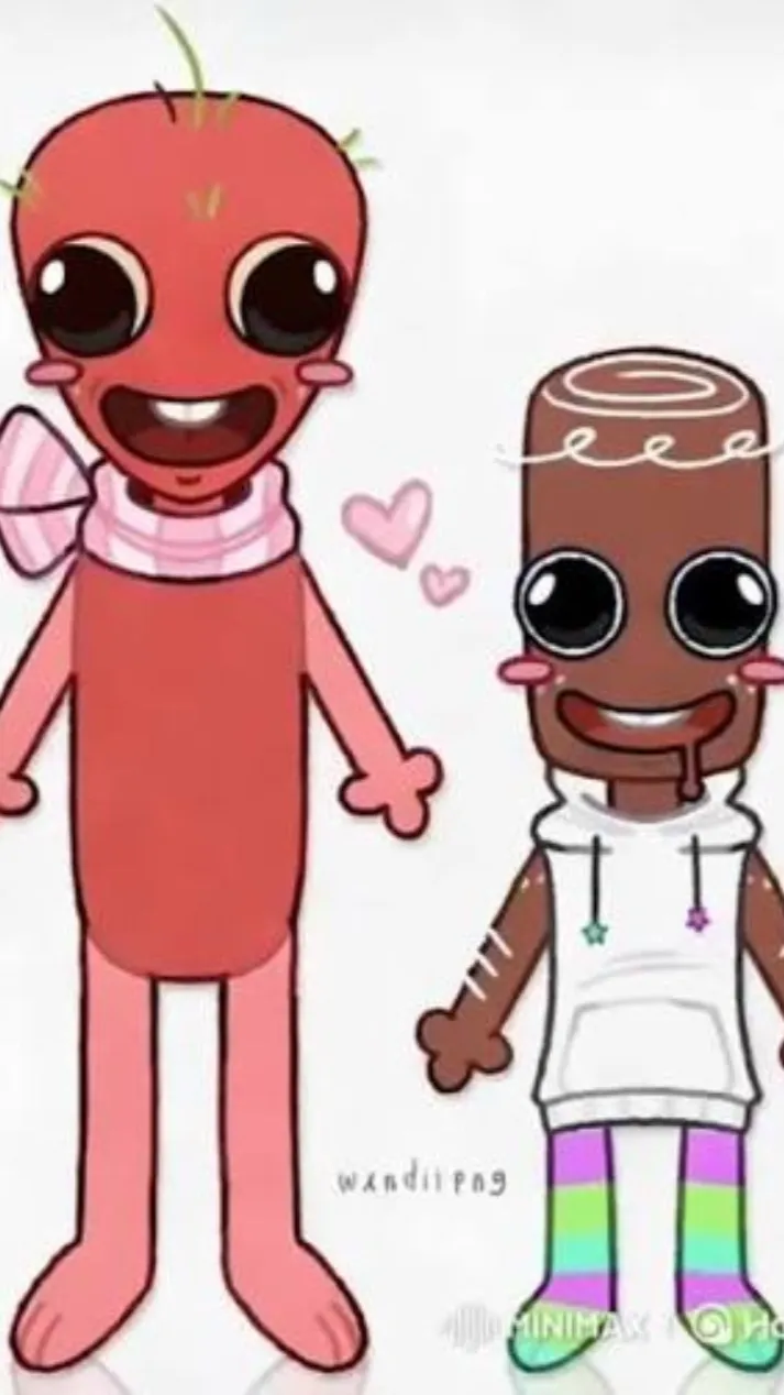 ai character: Fruitcake ￼ background