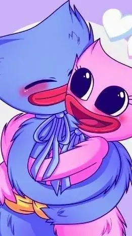 ai character: huggy y kissy background