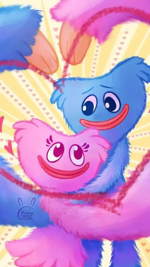 ai character: huggy y kissy background