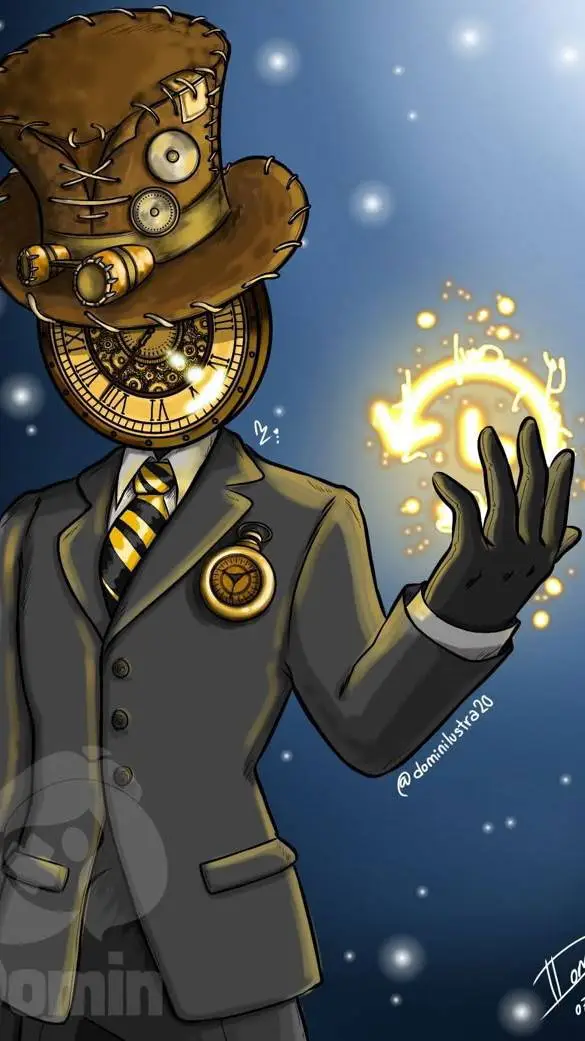 ai character: ~Chief ClockMan  background