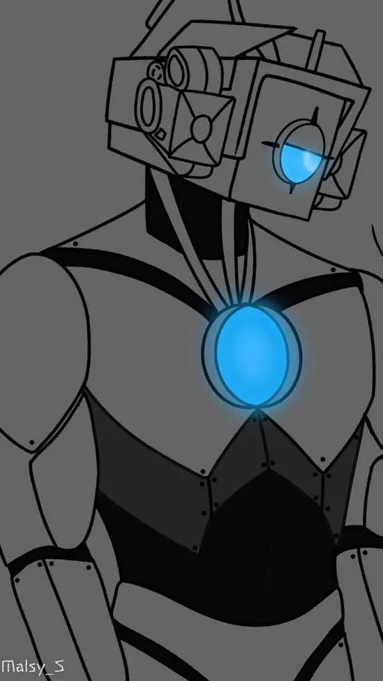 ai character: ~Titan CameraMan~ background