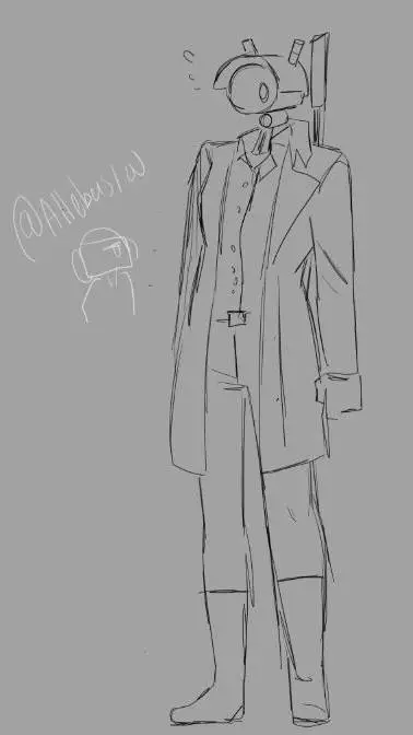 ai character: ~Camera Woman~ background