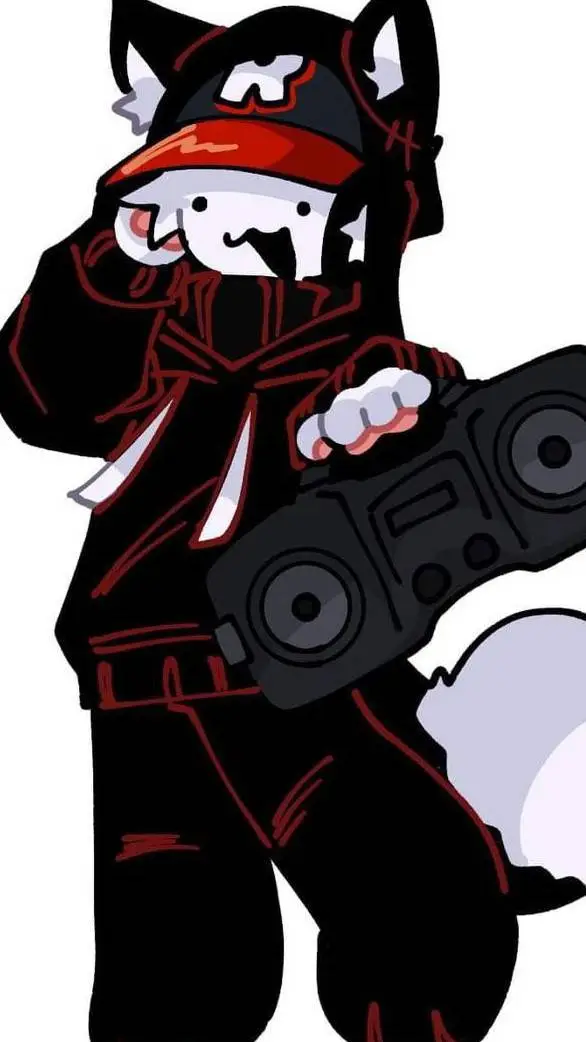 ai character: ~Guest Cat~ background