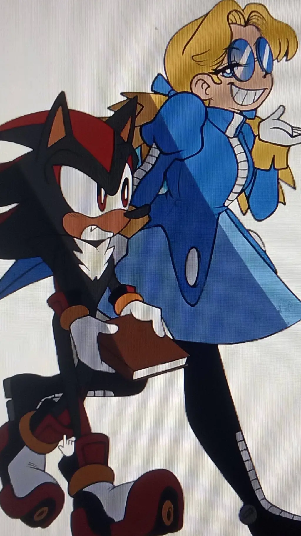 ai character: Maria Robotnik background