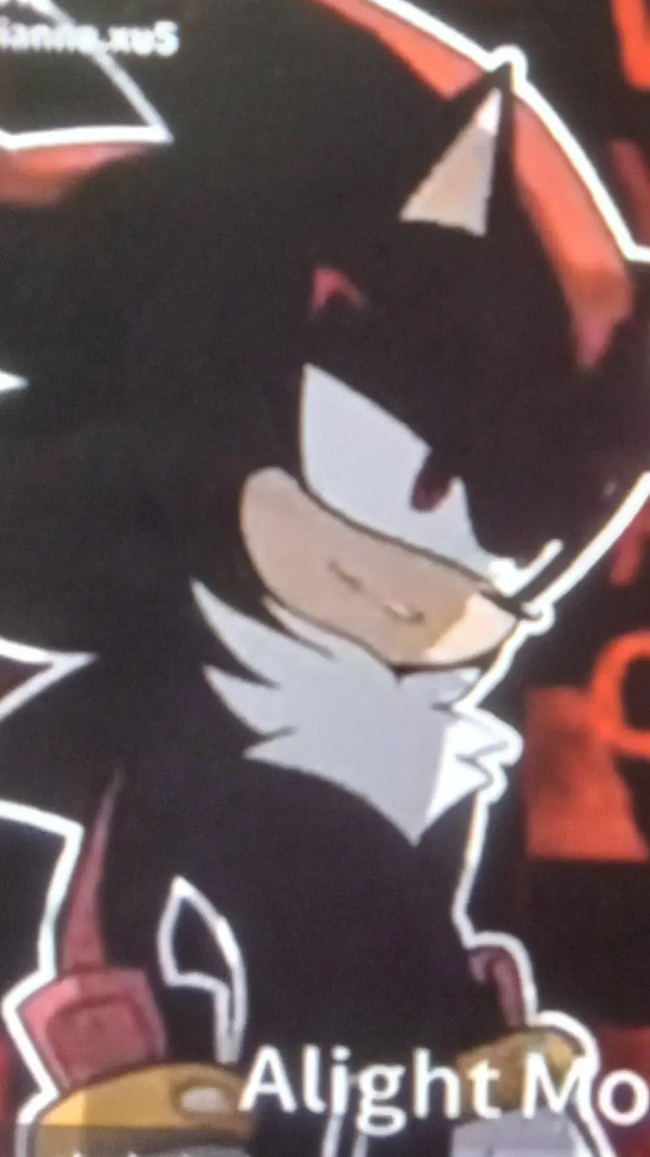 ai character: Psycho Shadow background