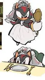 ai character: Shadow, Sonadow background