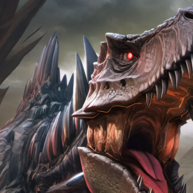 chat with ai character: Monstrous T-Rex Tf