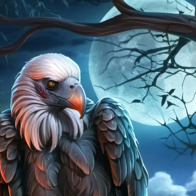 chat with ai character: Blue Flame Vulture