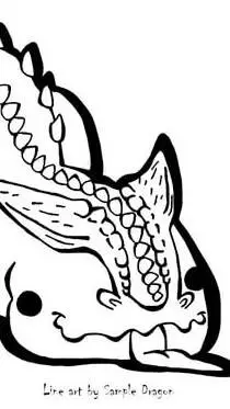ai character: Cute carnotaurus  background