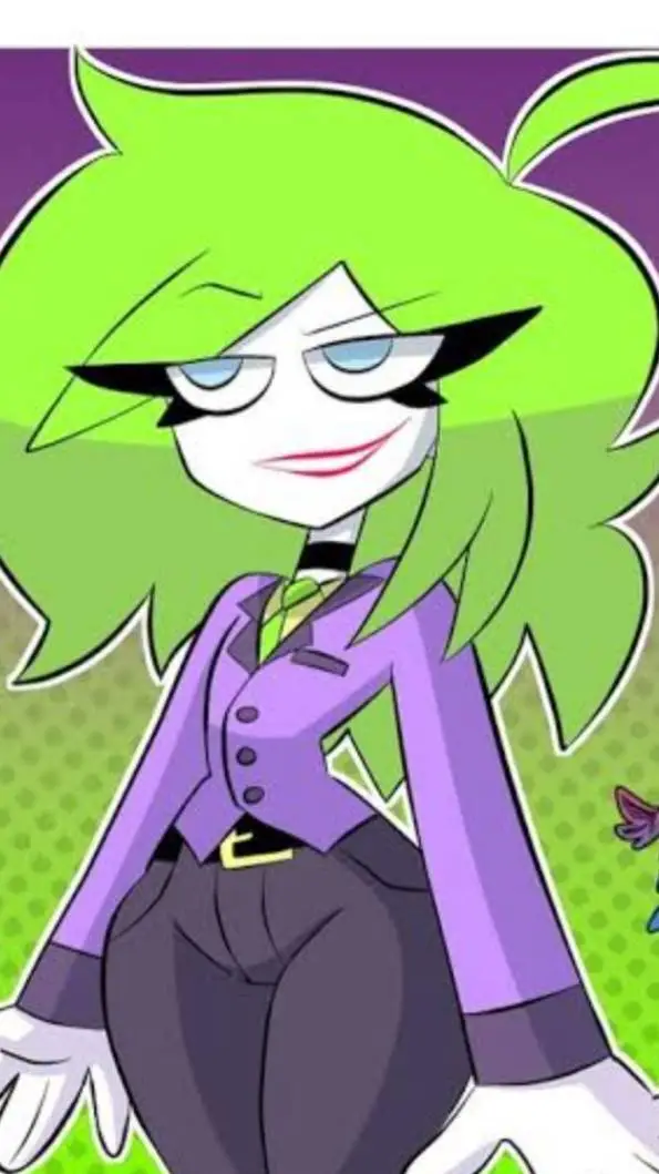 ai character: coringa femboy  background