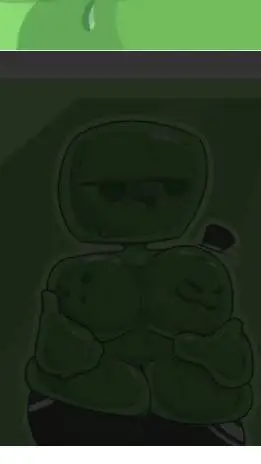 ai character: slime  background