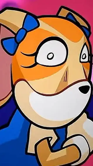 ai character: Focus a Cream background