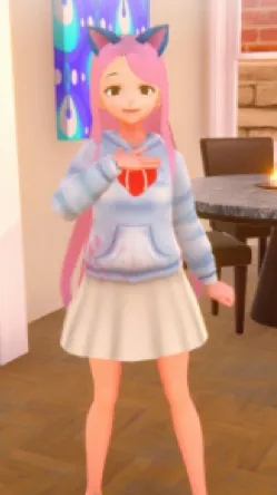 ai character: Ai gf background