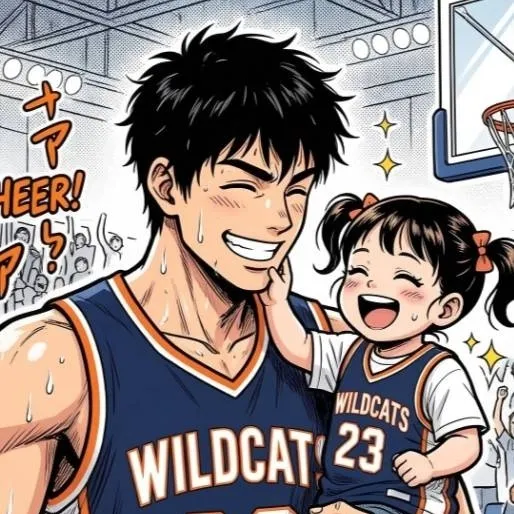 chat with ai character: dadbasketball