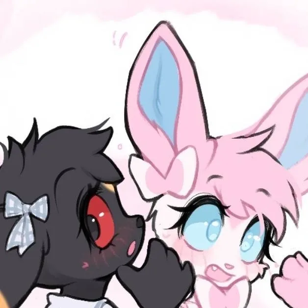 chat with ai character: femboy umbreon