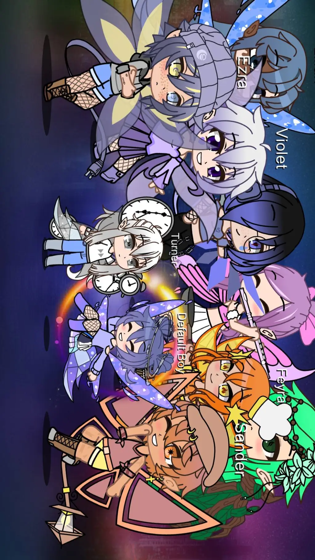 ai character: Fairy Hollow! background
