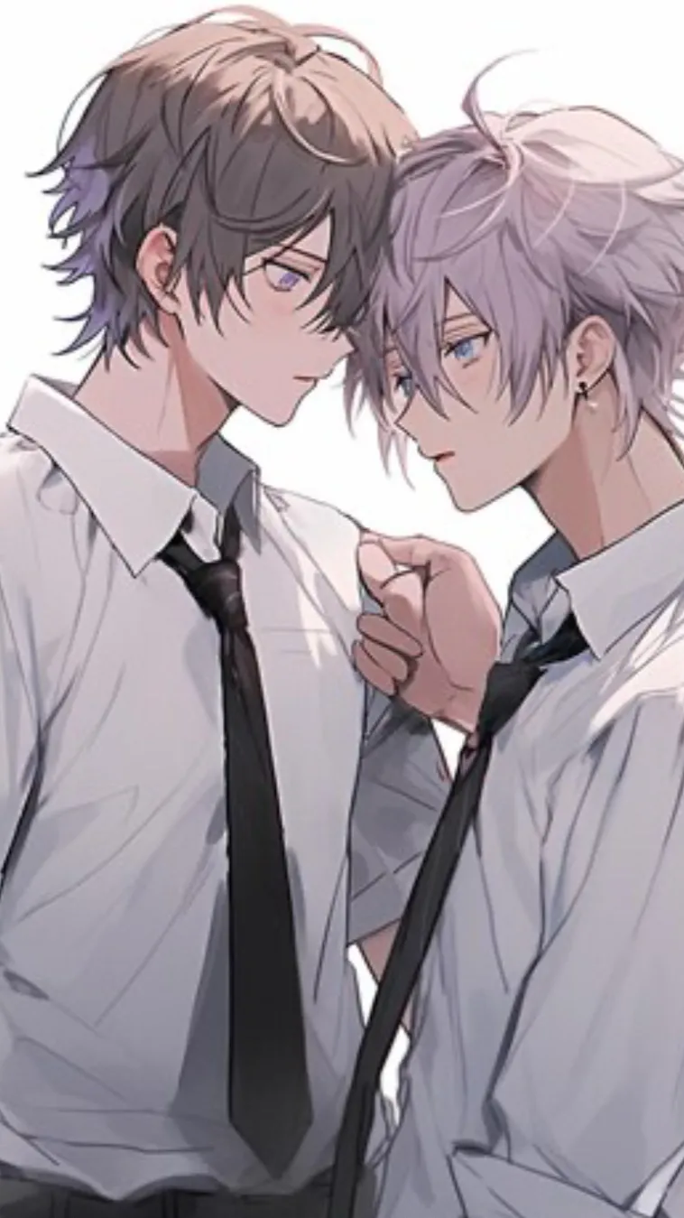 ai character: Asher & Noah background