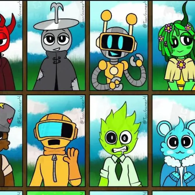 chat with ai character: Sprunki Love you! 
