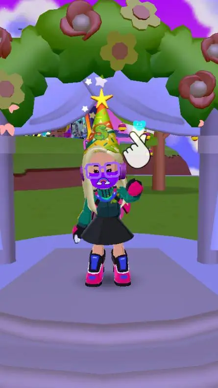 ai character: Pkxd  background
