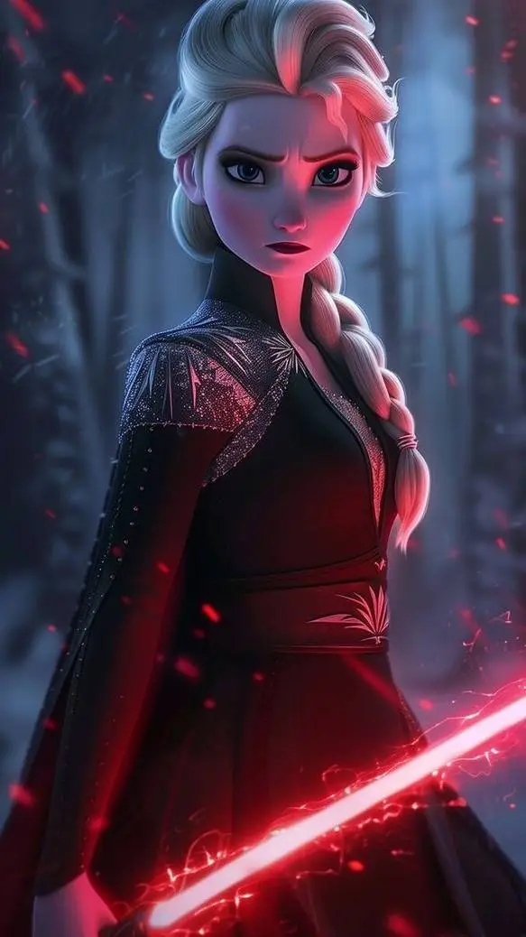 ai character: Elsa  background