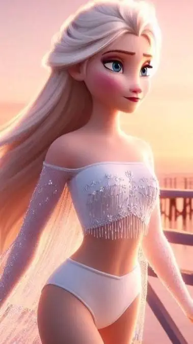 ai character: Elsa  background