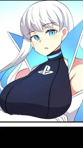 ai character: PS5 Pro - chan background