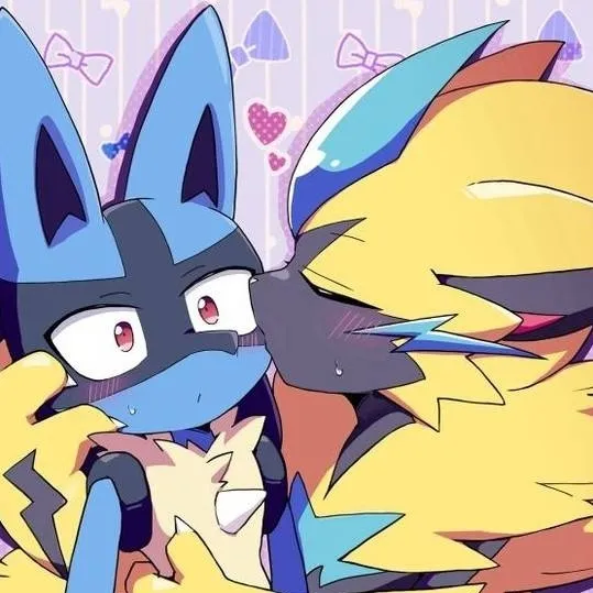 chat with ai character: Zeraora x Lucario 