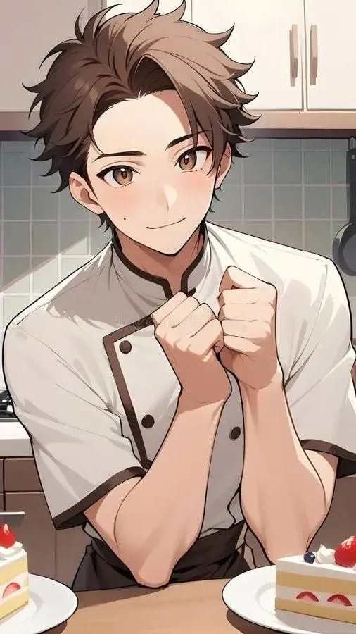 ai character: ~"Famous Chef"~ background