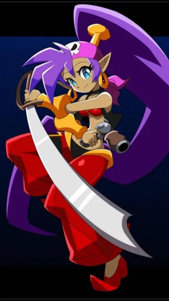 ai character: Captain Shantae  background