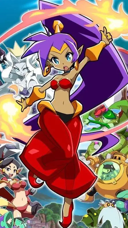 ai character: Shantae background