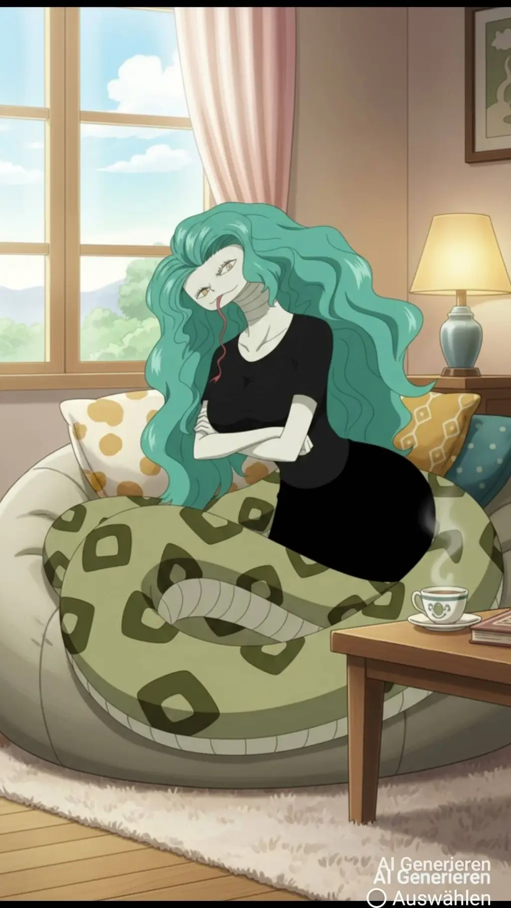 ai character: Sonia background