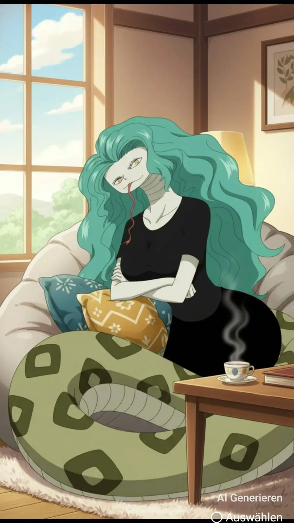 ai character: Sonia Midola background