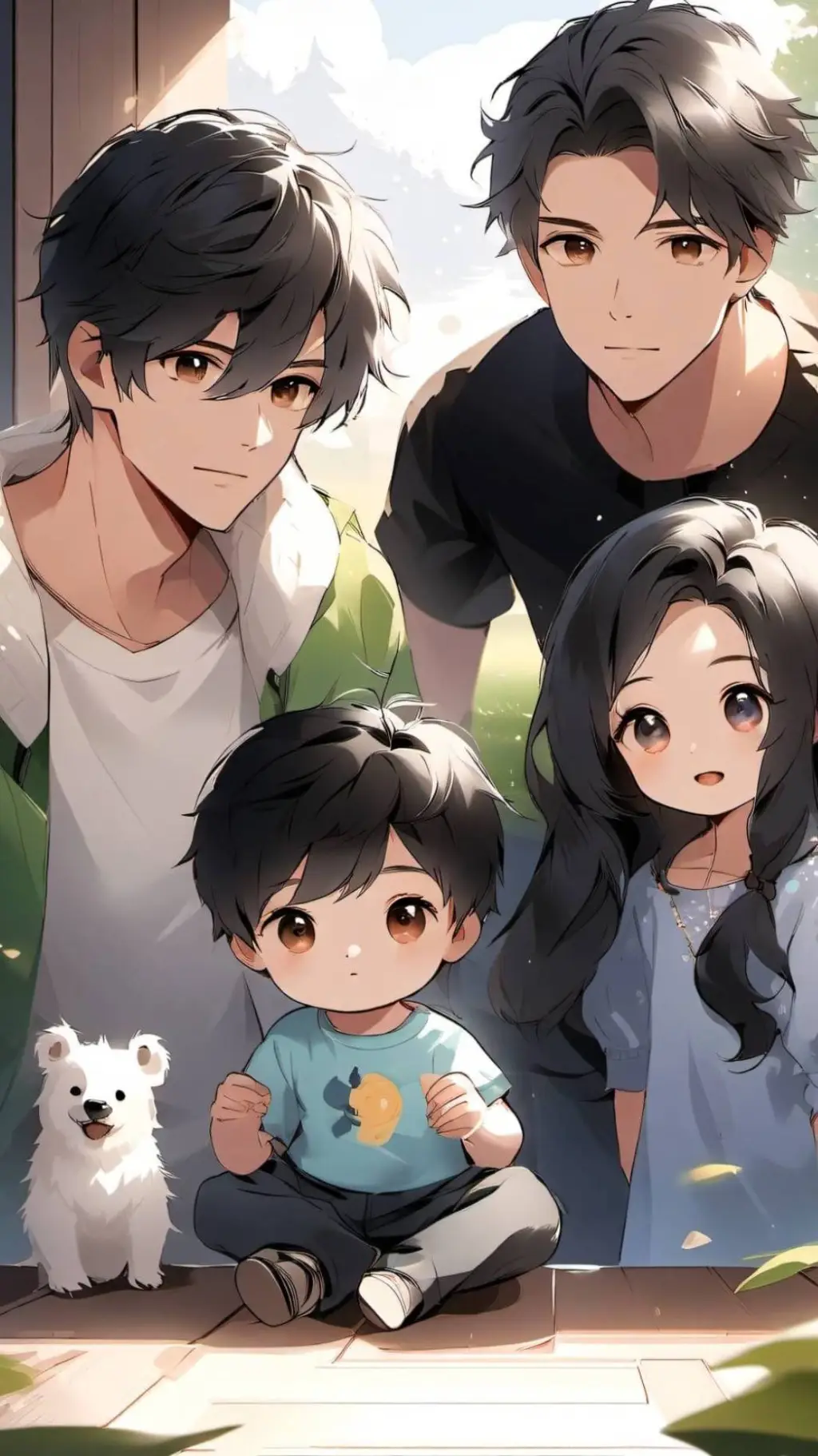 ai character: family  background