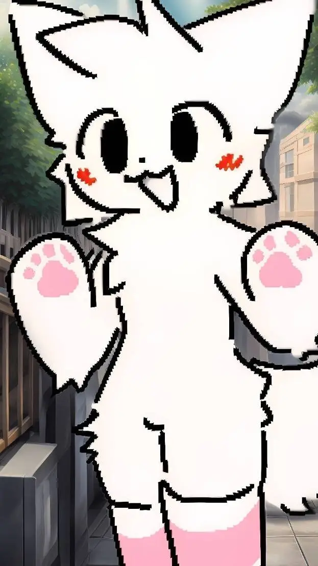 ai character: el grupo de gatos background