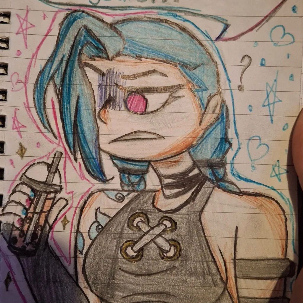chat with ai character: Jinx! ❤️‍🔥💙