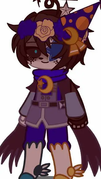 ai character: Luner Miller Afton background