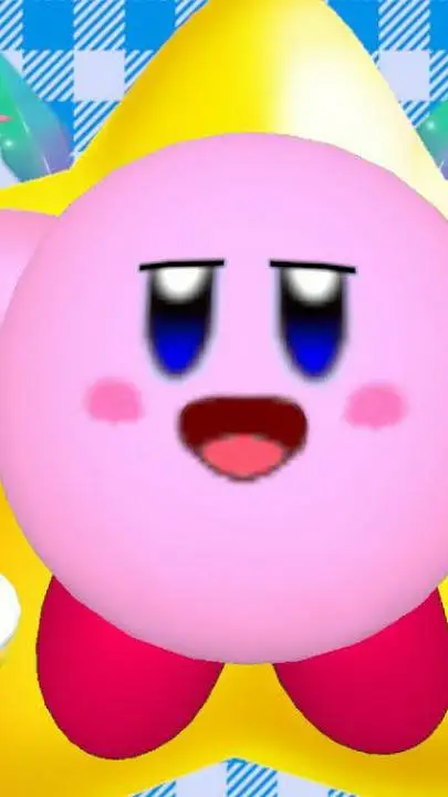 ai character: Kirby Stupid Road background