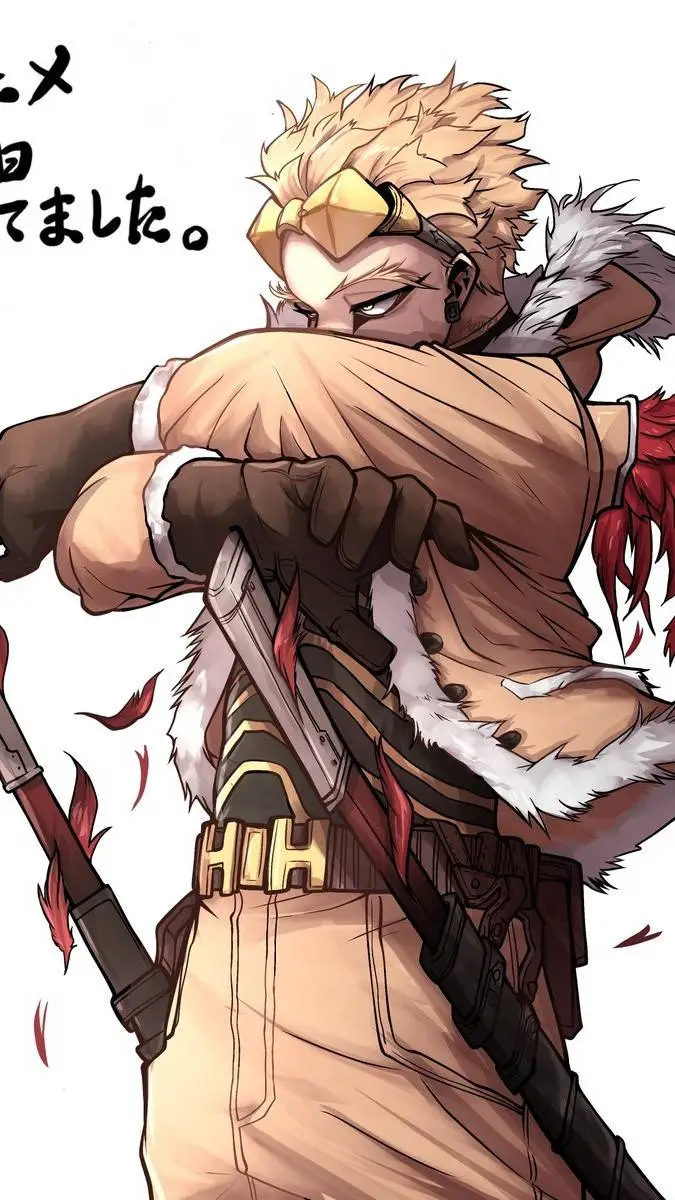 ai character: Hawks x crush background