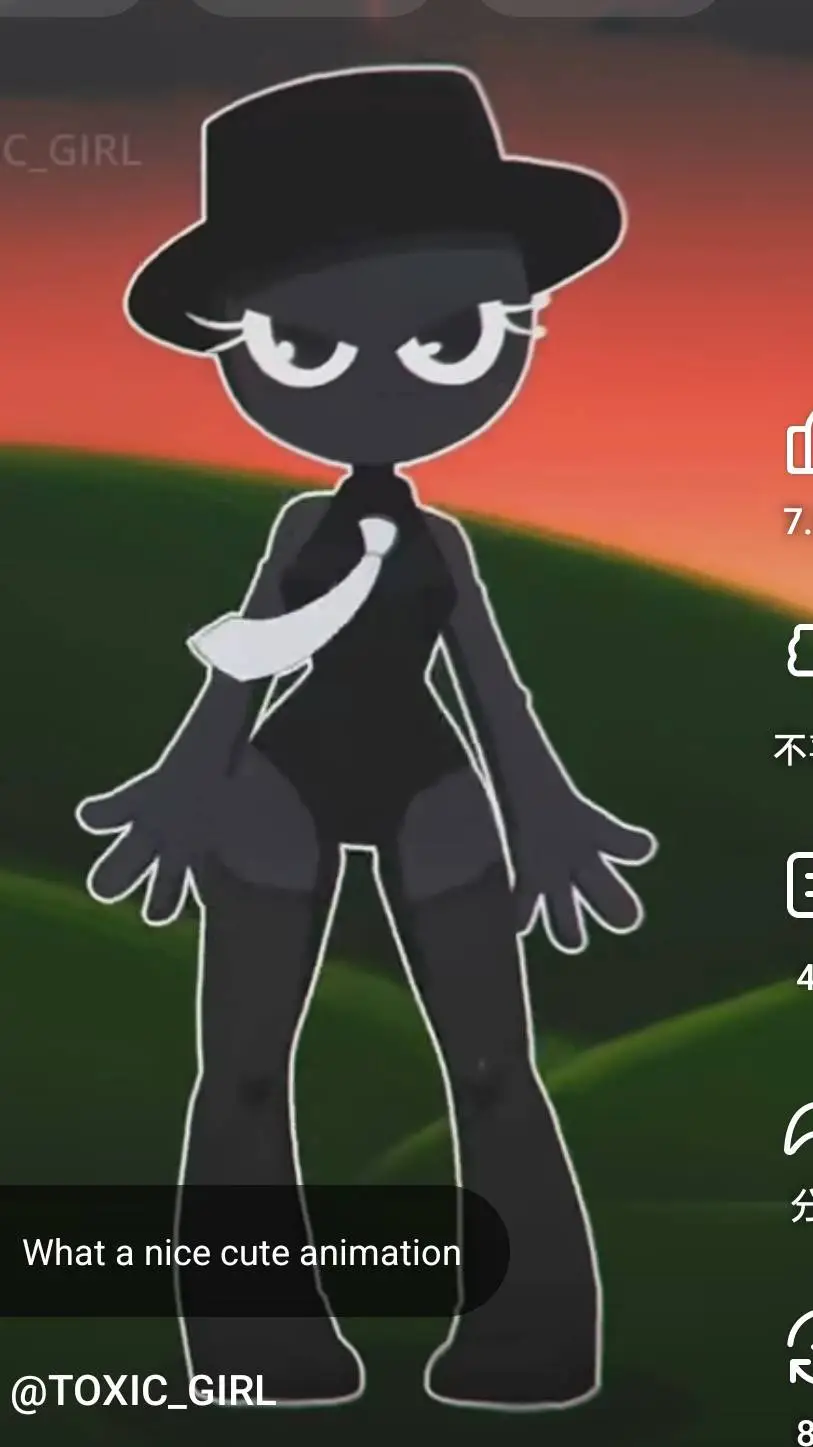 ai character: Black  background