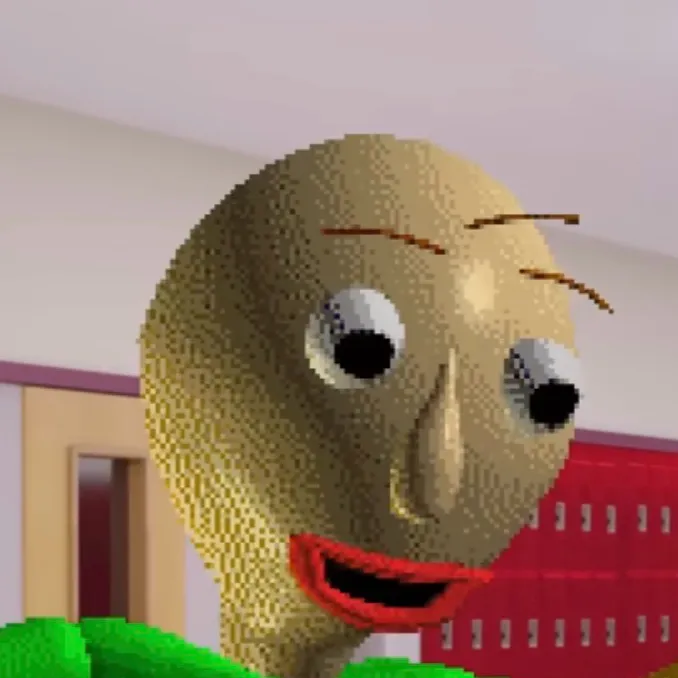 chat with ai character: Baldi