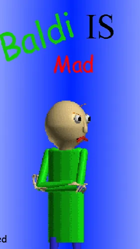 ai character: Angry Baldi background