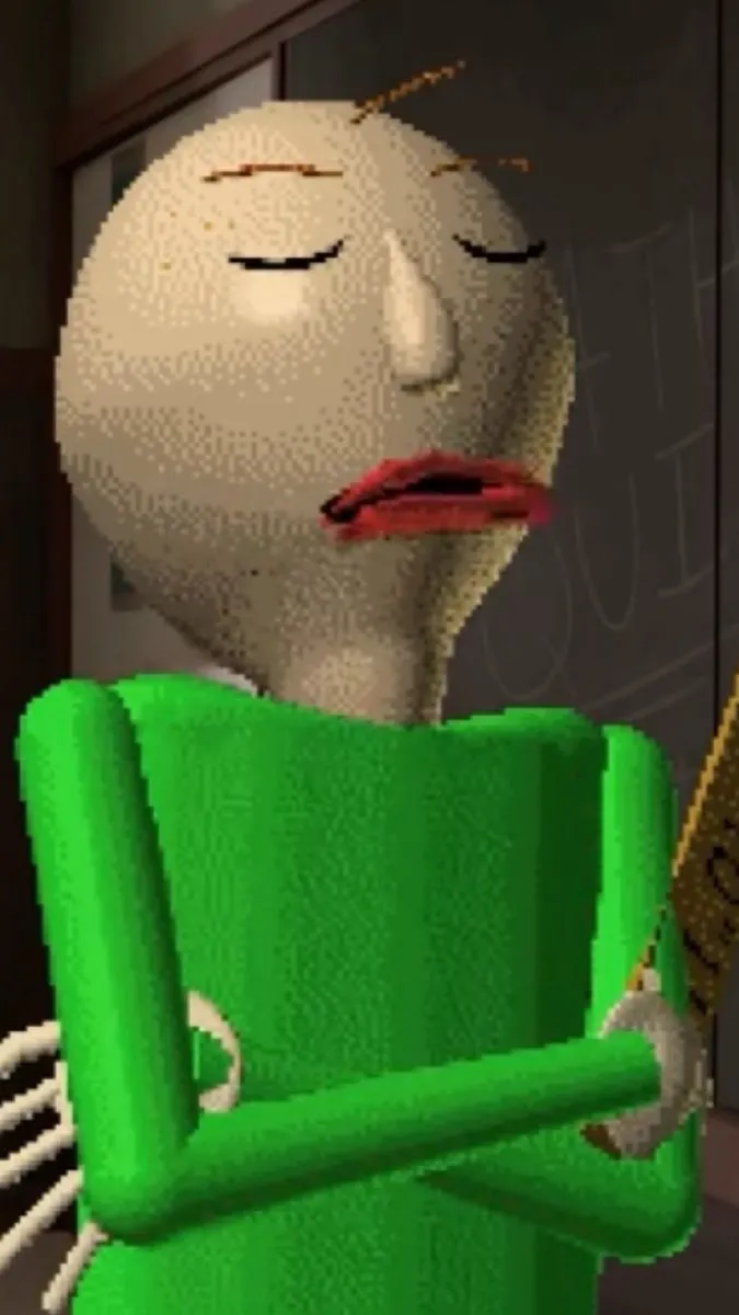 ai character: Baldi's Basics background
