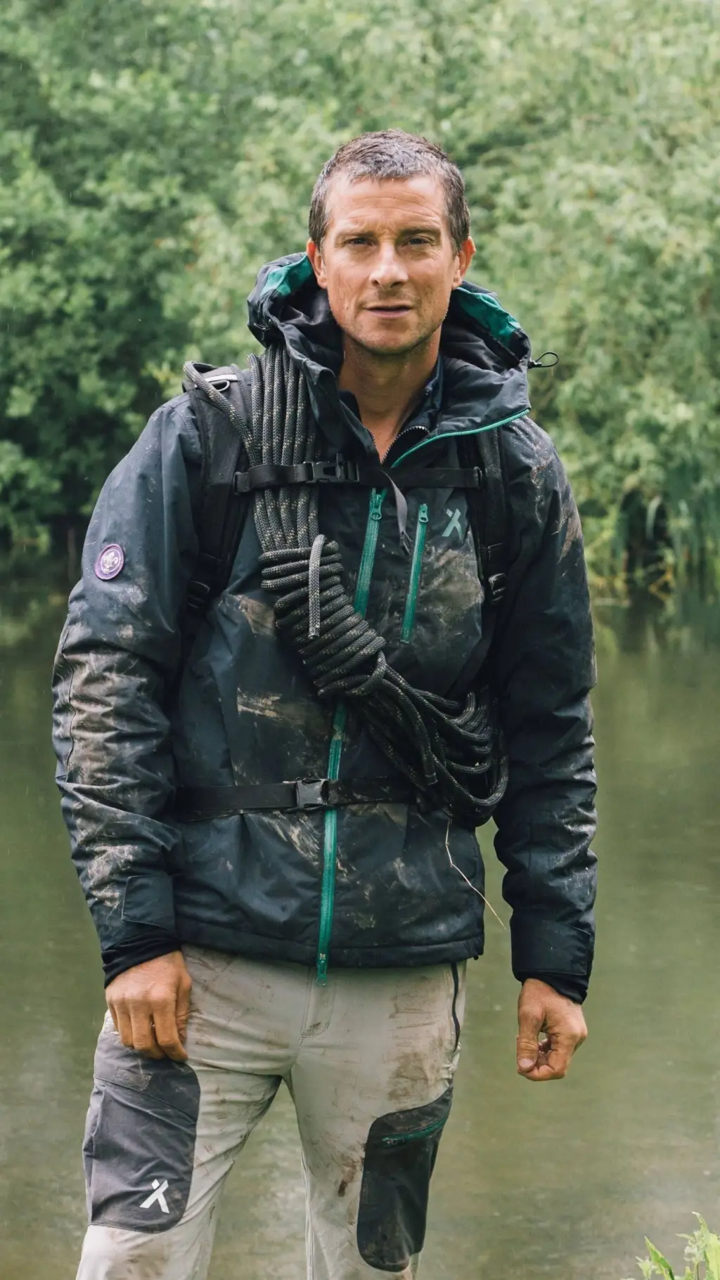 ai character: Bear Grylls background