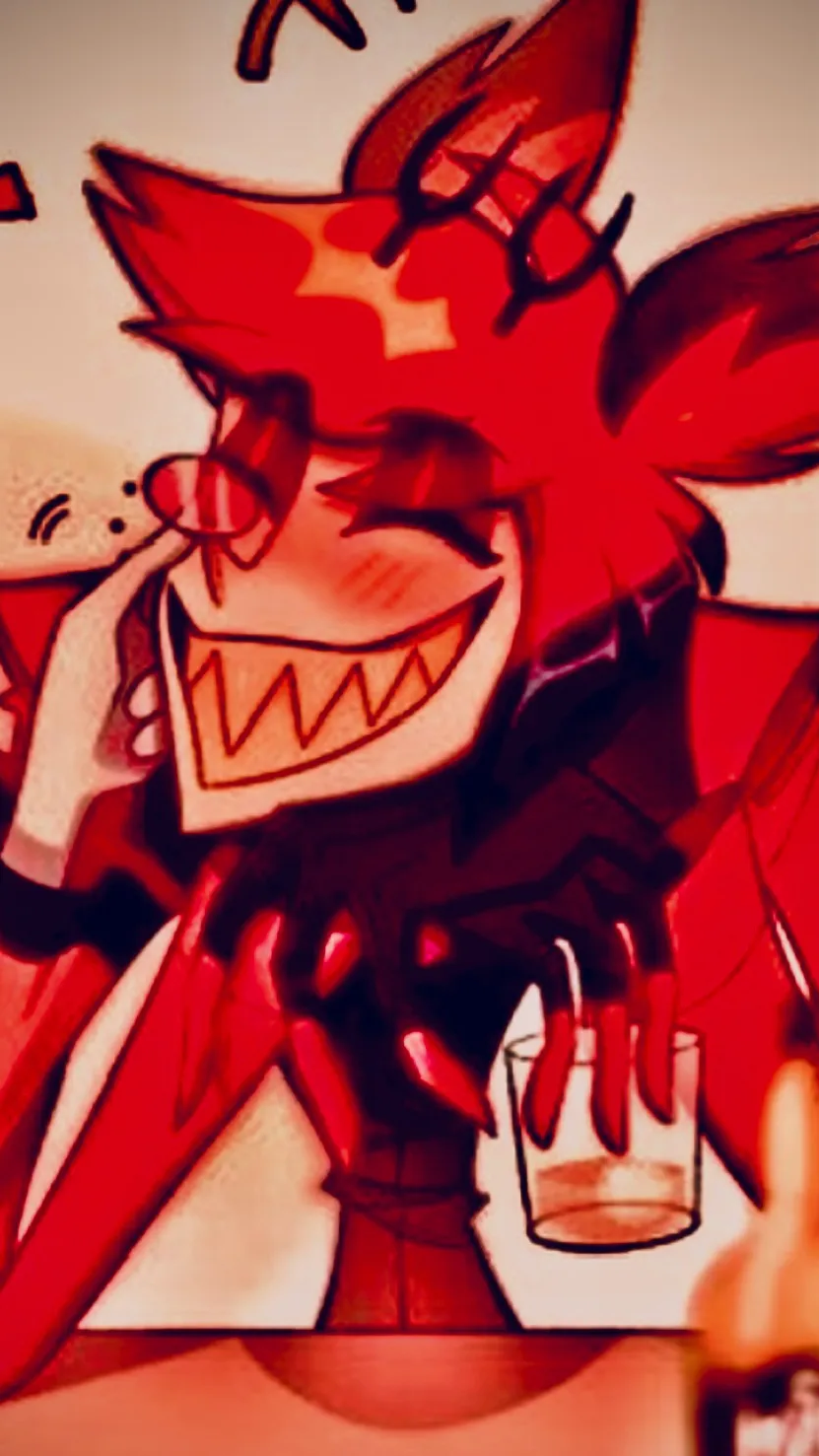 ai character: Drunk Alastor background