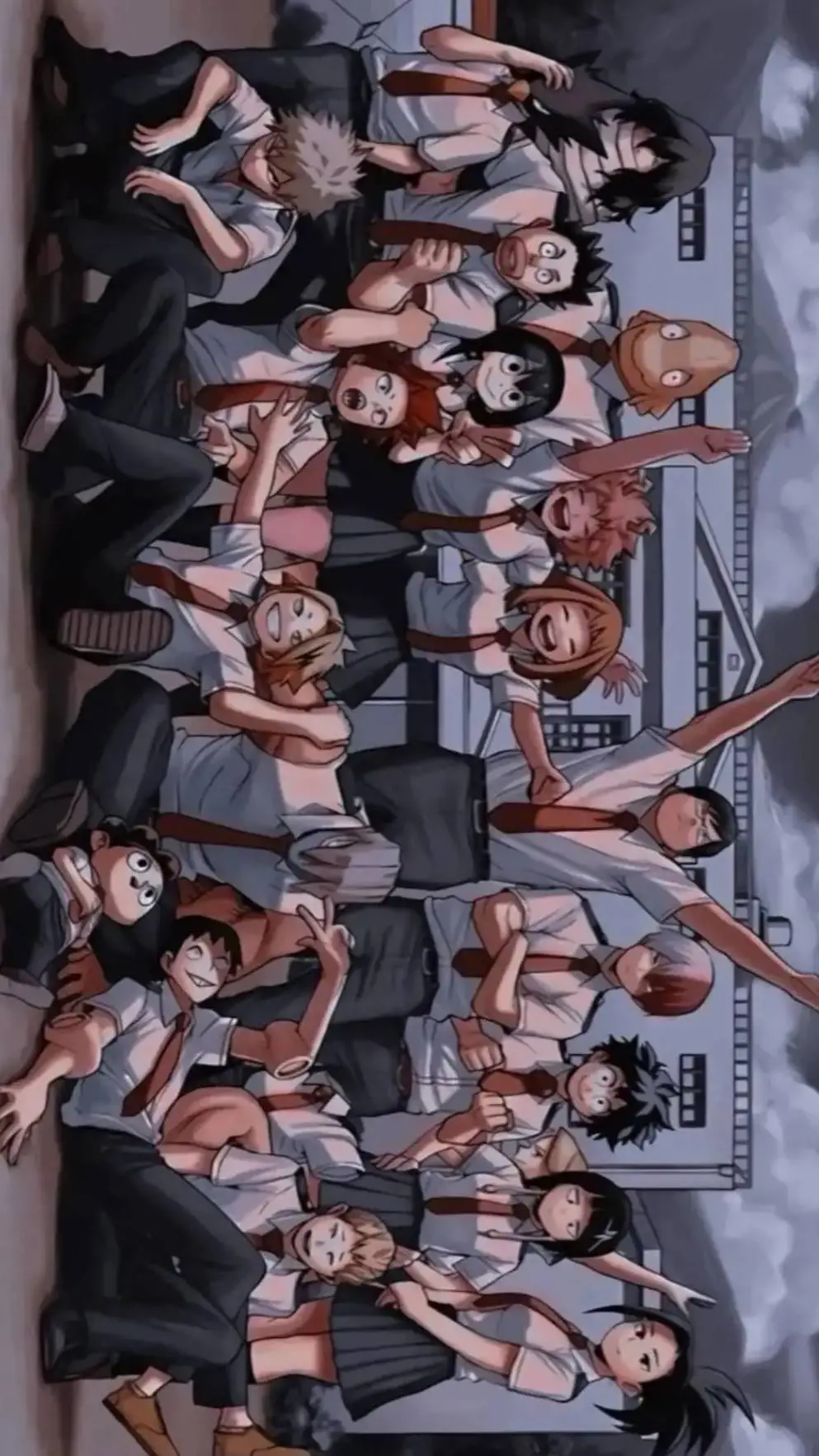 ai character: MHA new student  background