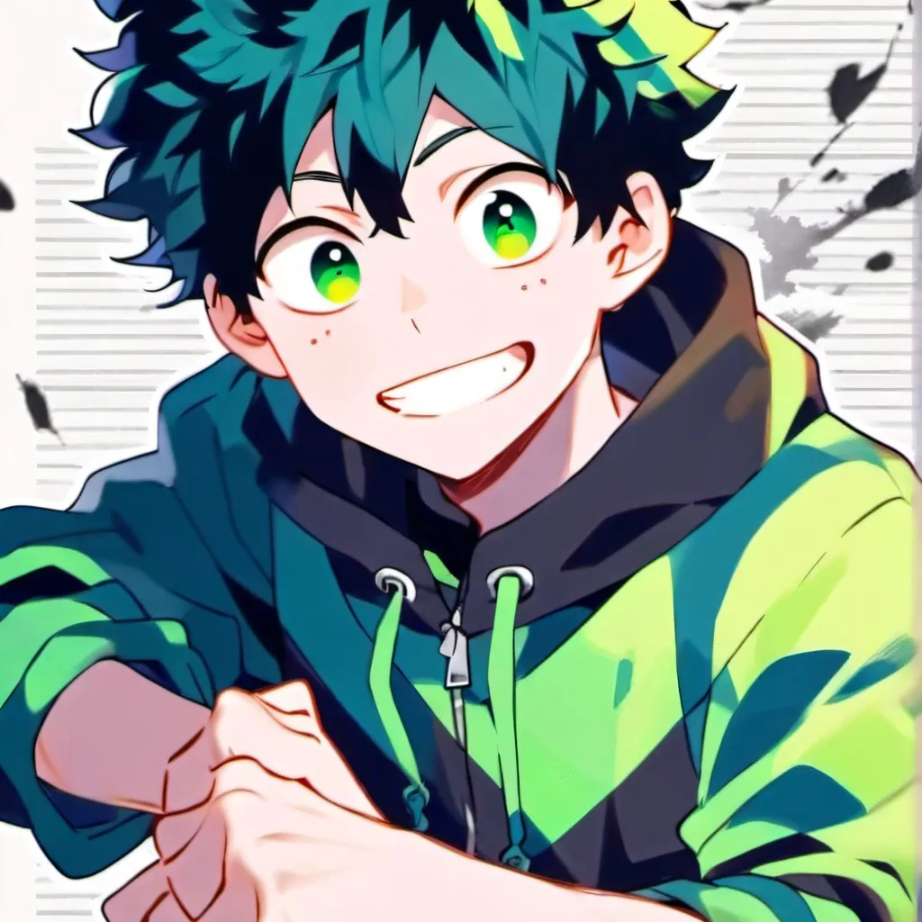 chat with ai character: deku 