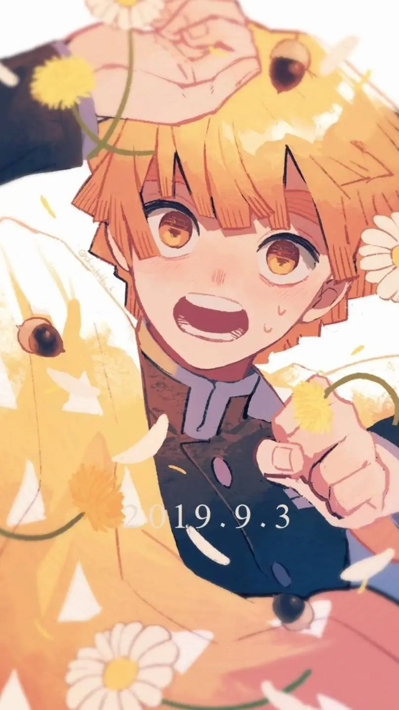 ai character: zenitsu  background