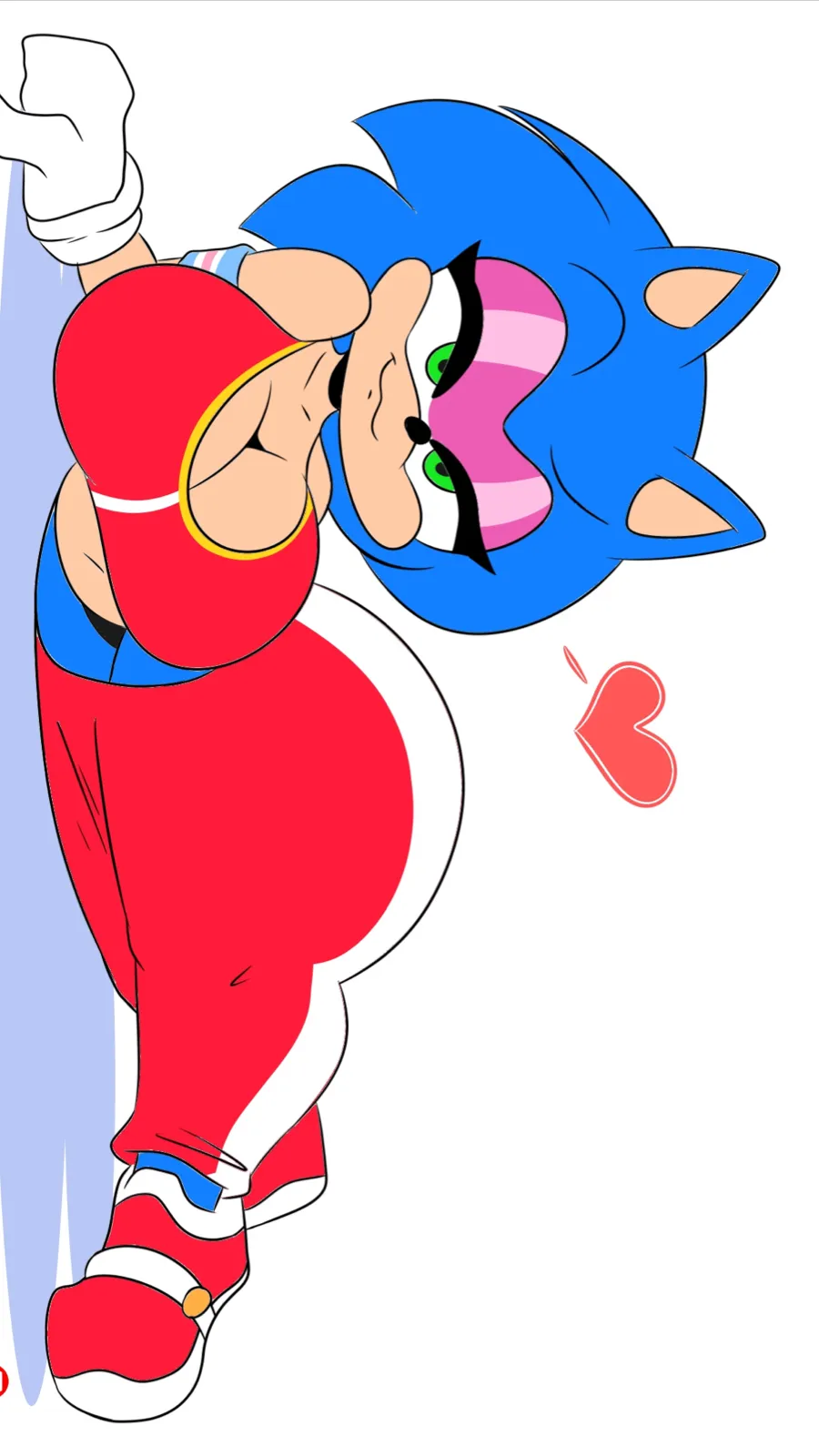 ai character: Sonic (Trans) background