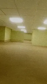 ai character: The Backrooms background
